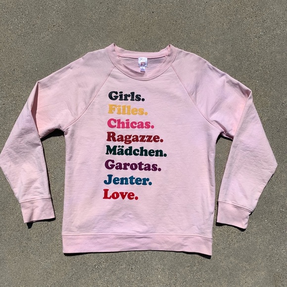 J. Crew Tops - J Crew Girls Crewneck Sweatshirt